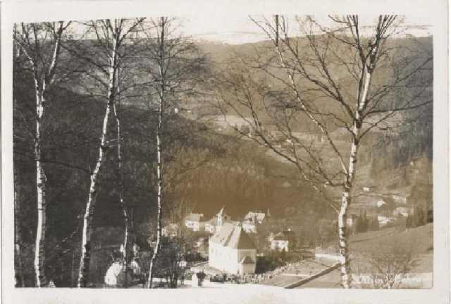 Údolí říčky Moravice v roce 1940